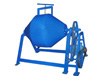 MIXER WITH HYDRAULIC HOPPER, ATTACHED HOIST